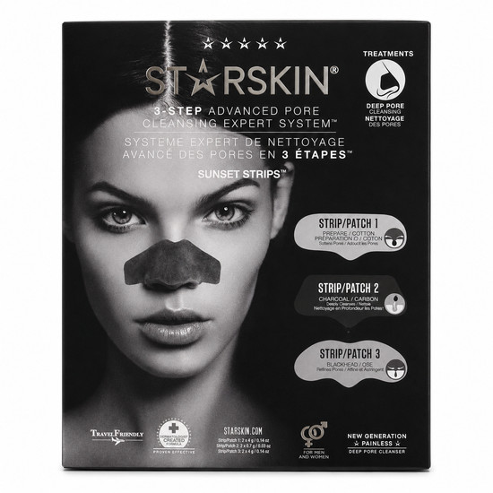 Starskin Sunset Strips 3-Step Pore Cleansing System 2 Treatments Unisex