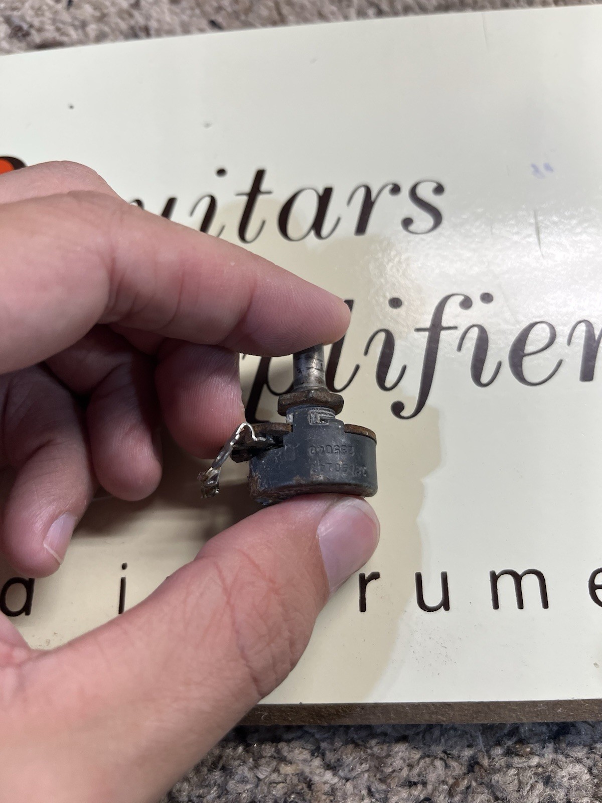 Vintage 1940’s Guitar potentiometer Lap Steel