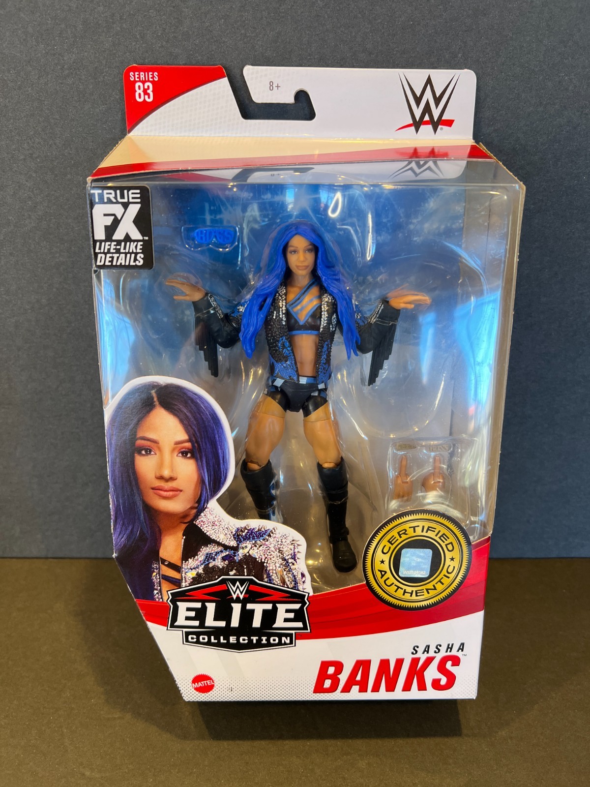 MATTEL WWE ELITE COLLECTION SASHA BANKS SERIES 83 FIGURE NIB SEALED