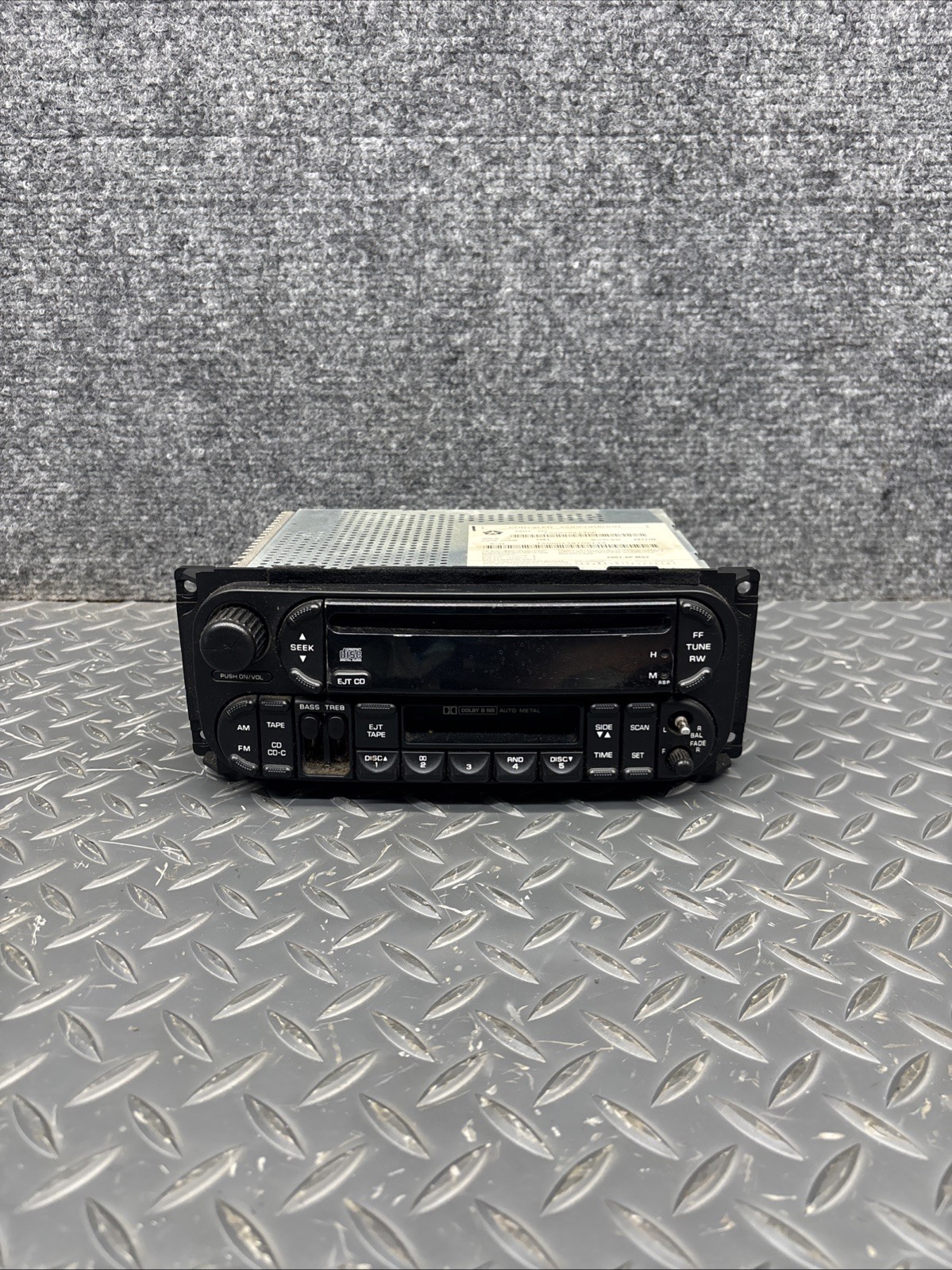 1999-2001 Jeep Grand Cherokee WJ Radio Stereo CD/Cassette Part #P56038623AF