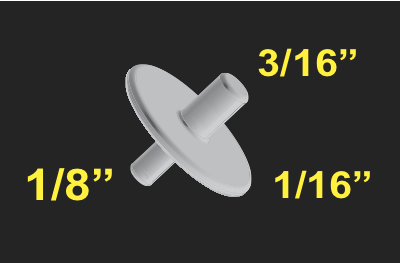 Smart Spacer the Round Tile Spacer 3 sizes in 1 spacer Smart Spacer the Round Tile Spacer 3 sizes in 1 spacer