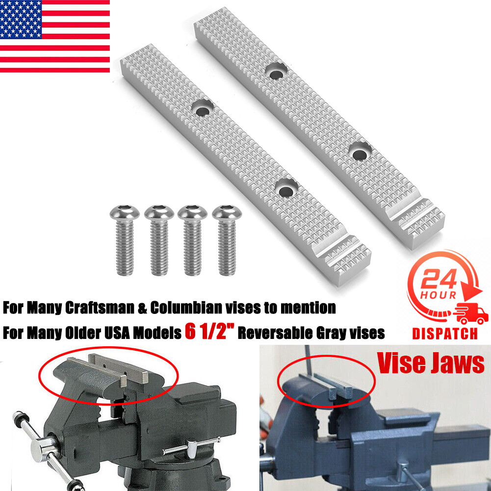 Vise Jaws Kit For Craftsman Many Older USA Models 6 1/2\