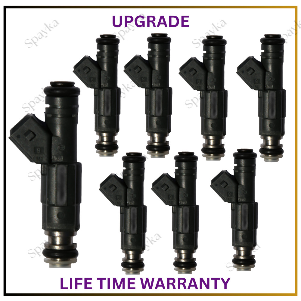 BOSCH UPGRADE 22LB 4 HOLE 8 FUEL INJECTORS FOR 92-03 Bronco E-150/250/350 V8 OEM