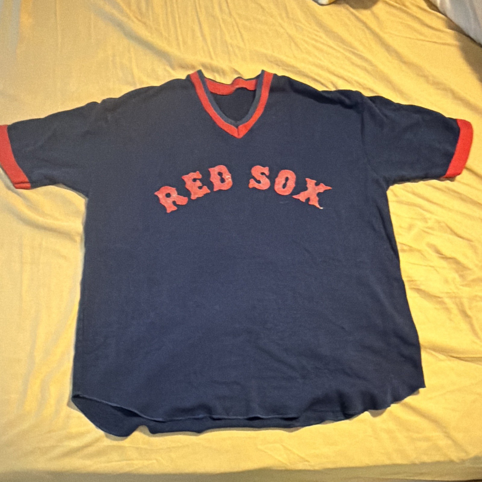 Vintage 1960s Red Sox shirt, very soft