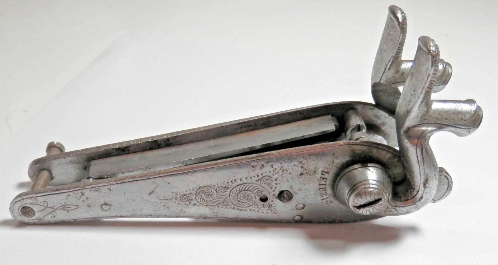 Leipzig / Moritz Sohn Double Barrel Shotgun Lock Assembly