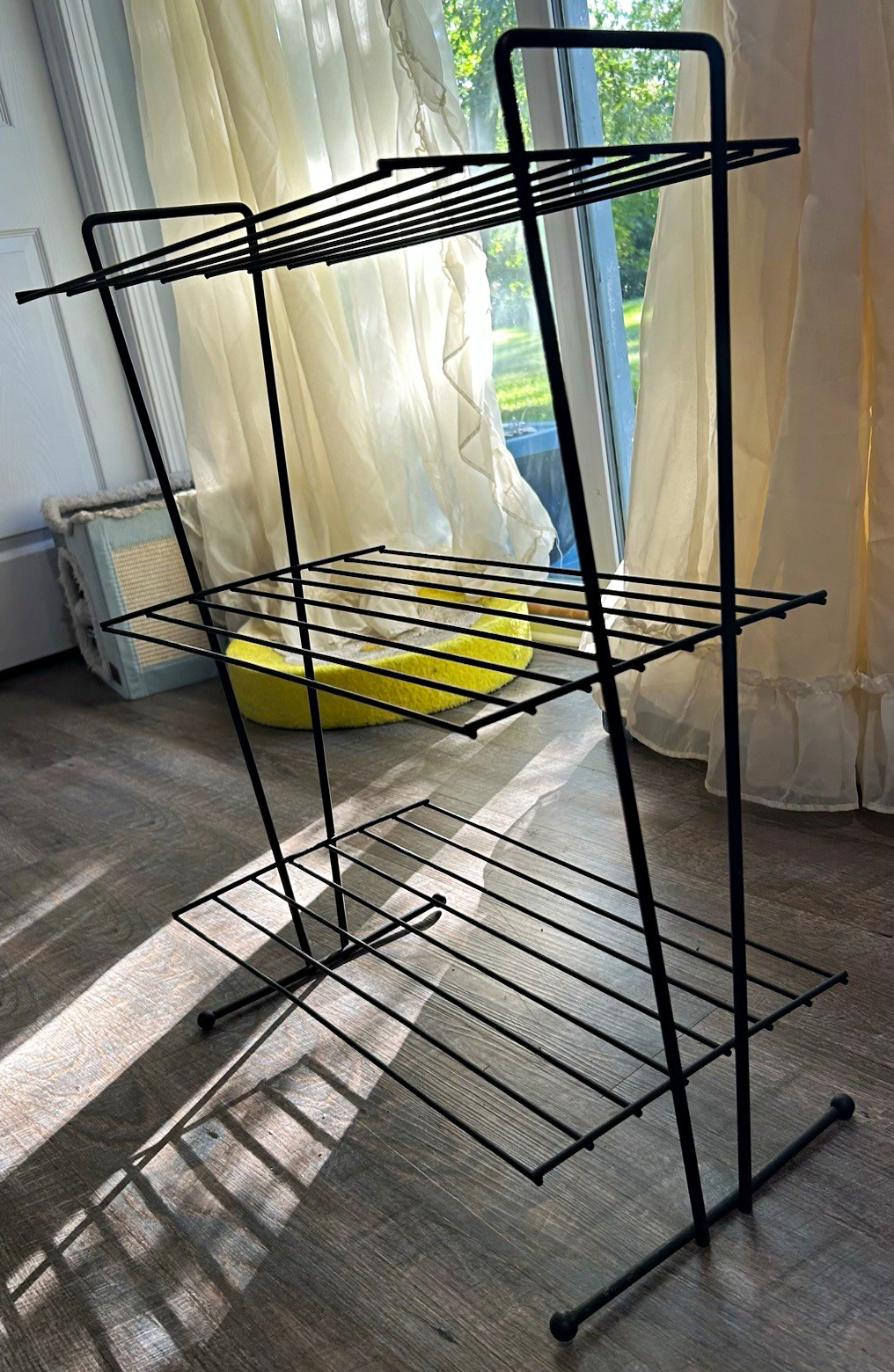 MCM Mid Century Wire Bookshelf Table Atomic Age 60s MCM Mid Century Wire Bookshelf Table Atomic Age 60s