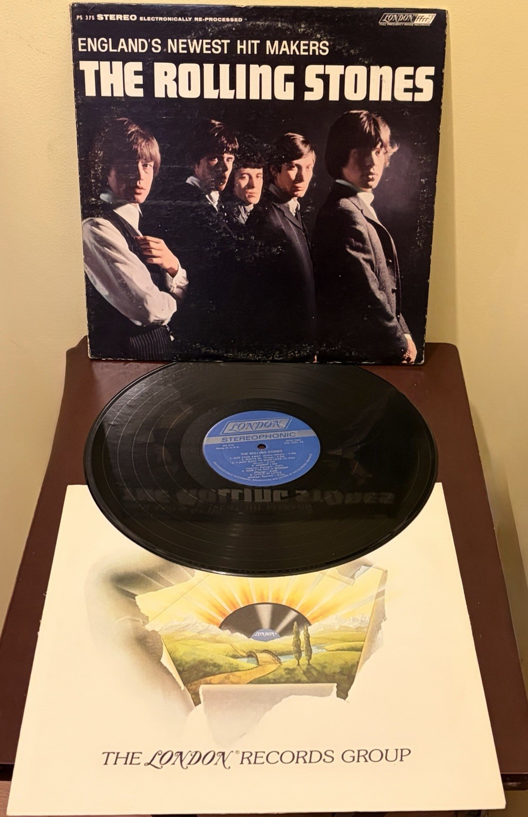 Rolling Stones Englands Newest Hit Makers Vinyl London Records PS-375