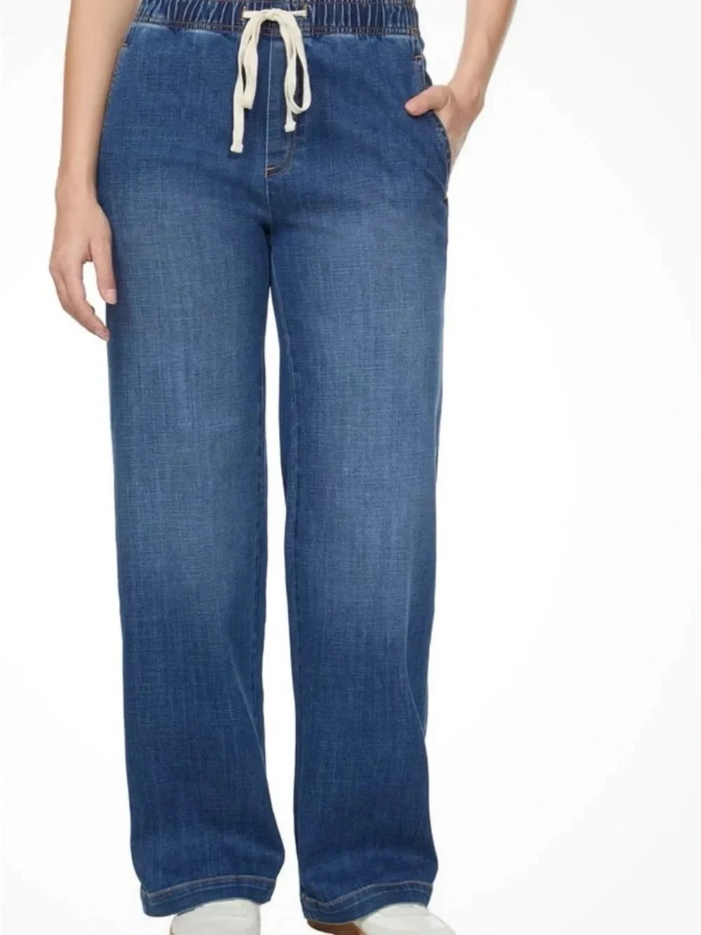 NWT Buffalo Women's Wide Leg Pull-On Jean 2009118 NWT Buffalo Women's Wide Leg Pull-On Jean 2009118