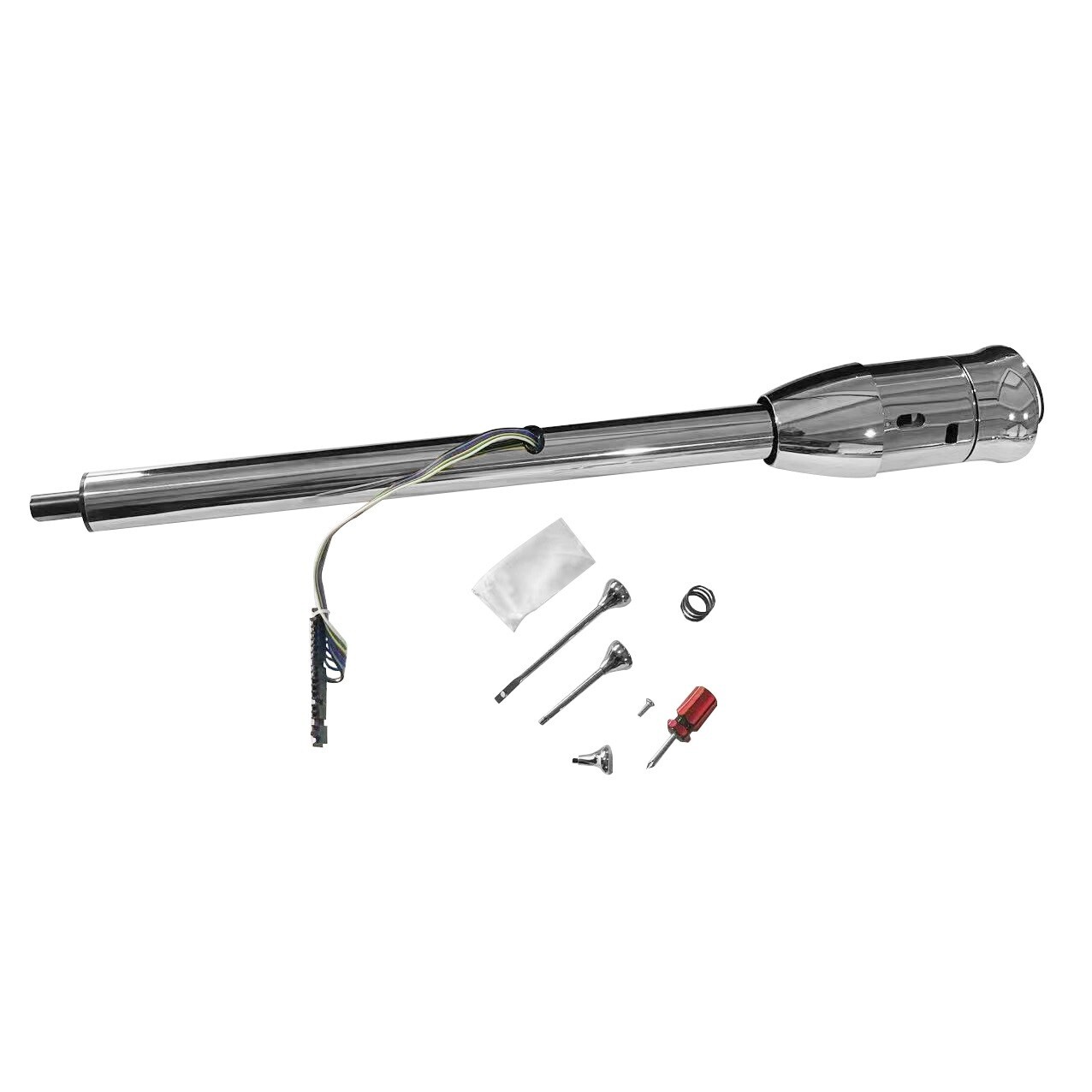 For 1964-66 Chevelle GTO LeMans 30\'\' Tilt Steering Column Floor Shift W/Adapter