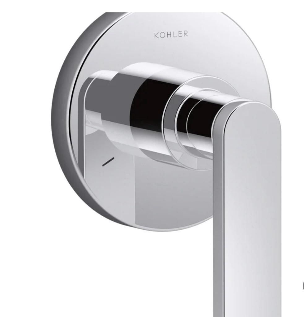 Kohler Composed Transfer Valve Trim Function Diverter - Less Value T73140-4-CP Kohler Composed Transfer Valve Trim Function Diverter - Less Value T73140-4-CP
