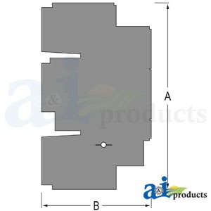 Mat  fits Case 1896 2094 2294 3294