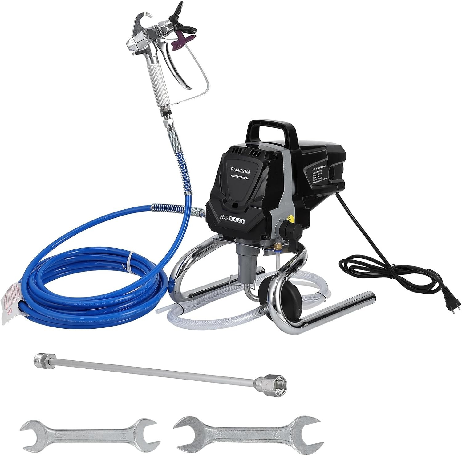 Stand Airless Paint Sprayer 1010W 3000PSI Electric Airless Sprayer Handheld Stand Airless Paint Sprayer 1010W 3000PSI Electric Airless Sprayer Handheld