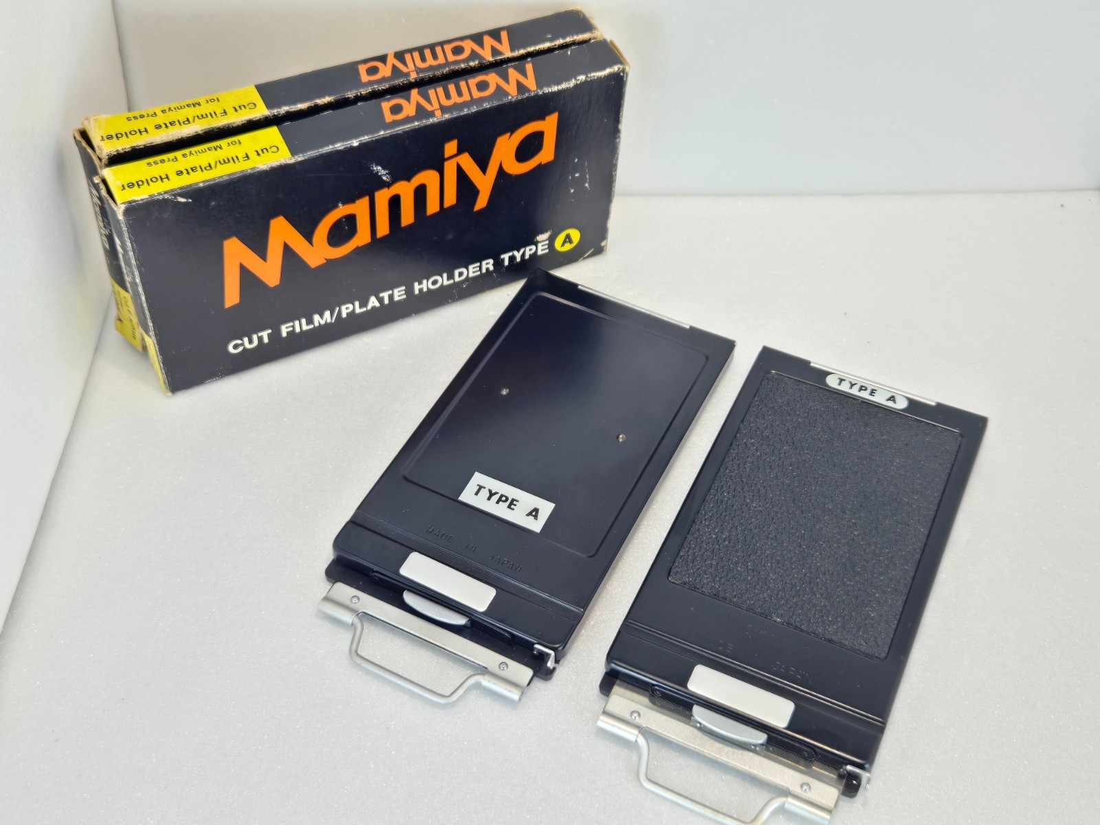 [Exc+5] Mamiya Press Cut Film Plate Holder Type A 2.25x3.25 Inch From JAPAN