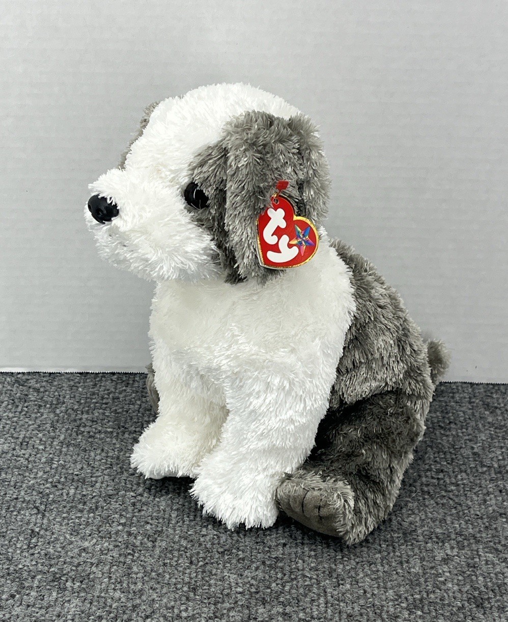 Ty Buddy Herder Old English Sheepdog Plush 11