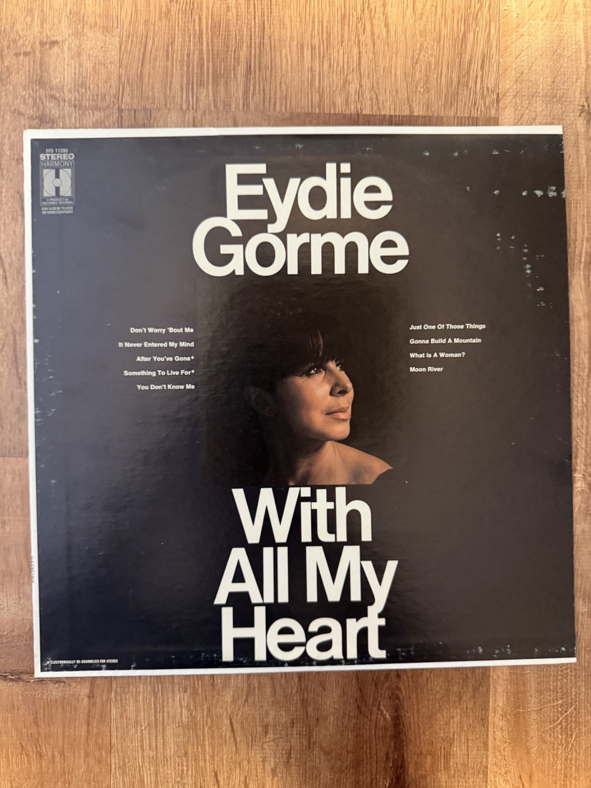 Eydie Gorme With All My Heart Harmony HS 11285 Vintage Stereo Vinyl LP Eydie Gorme With All My Heart Harmony HS 11285 Vintage Stereo Vinyl LP
