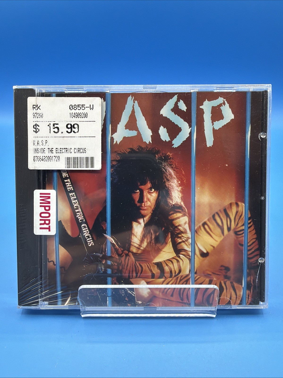 W.A.S.P. Inside the Electric Circus CD Sealed Jewel Case Import