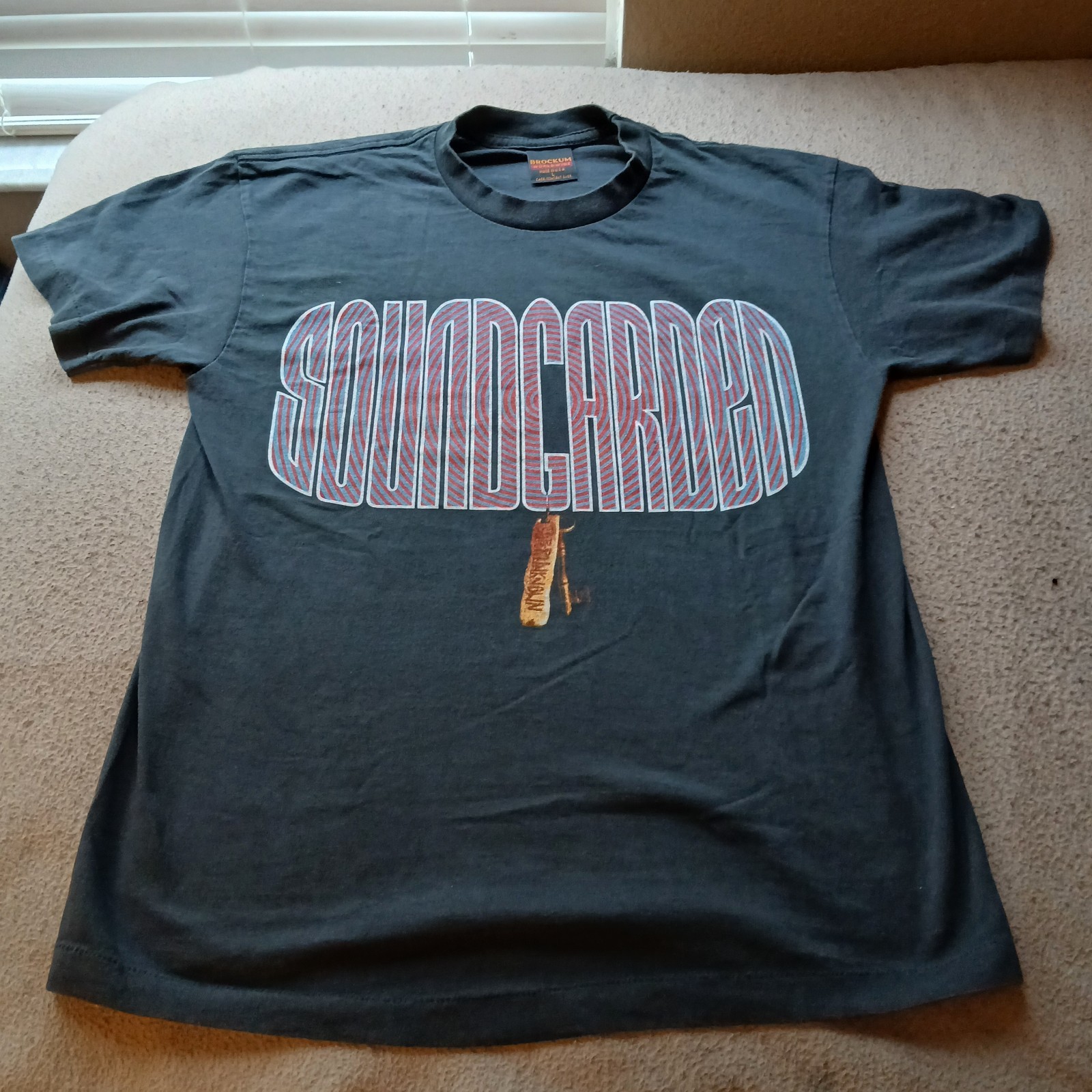 Soundgarden 1992 European Concert Tour Band T-Shirt REPRINT Soundgarden 1992 European Concert Tour Band T-Shirt REPRINT
