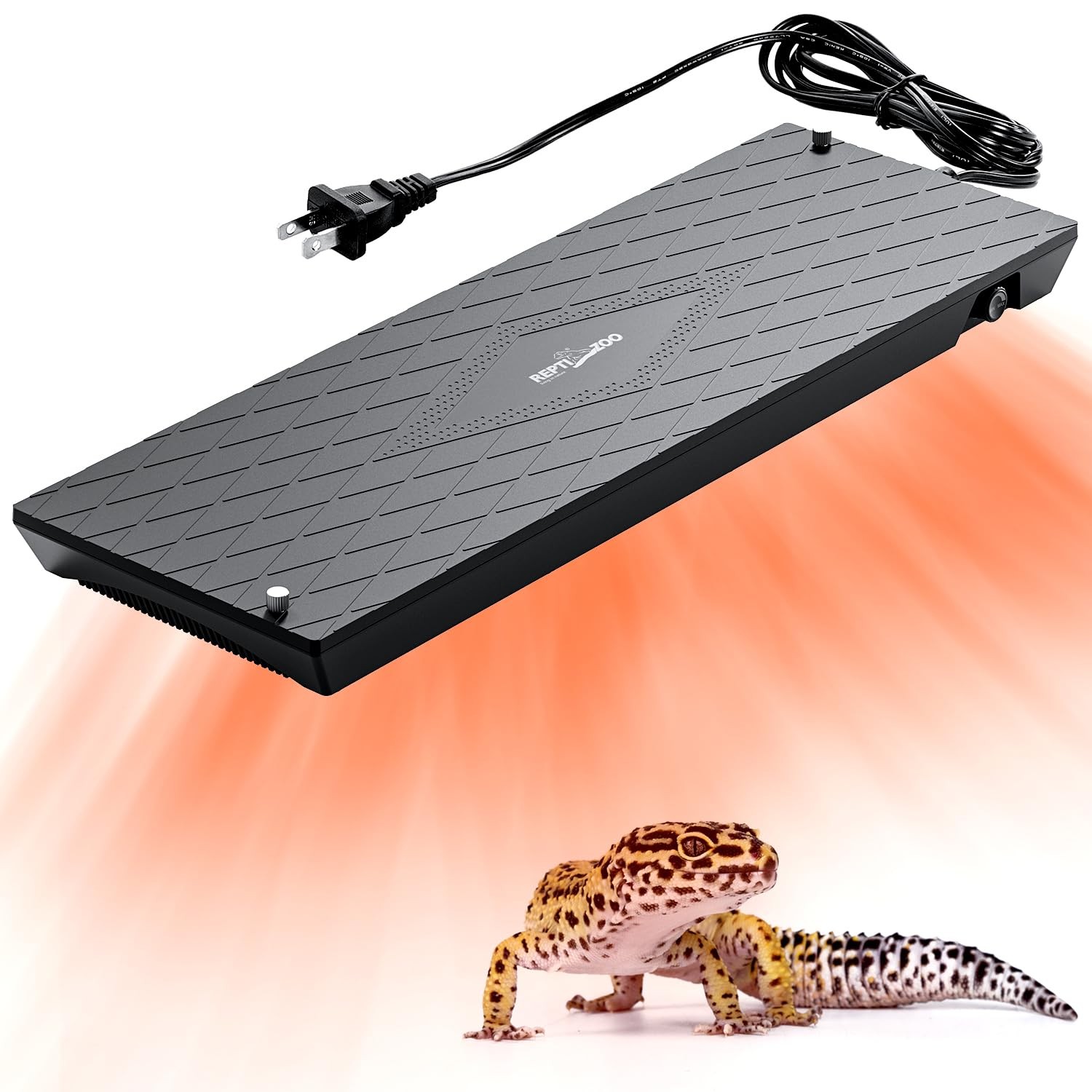 REPTI ZOO AH02P Reptile Heat Panel Adjustable Temp for Leopard Geckos Lizards REPTI ZOO AH02P Reptile Heat Panel Adjustable Temp for Leopard Geckos Lizards
