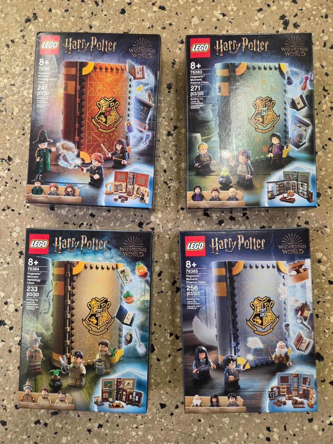 Lego Harry Potter Hogwarts Moment Classes COMPLETE SETS 76382 76383 76384 76385 Lego Harry Potter Hogwarts Moment Classes COMPLETE SETS 76382 76383 76384 76385