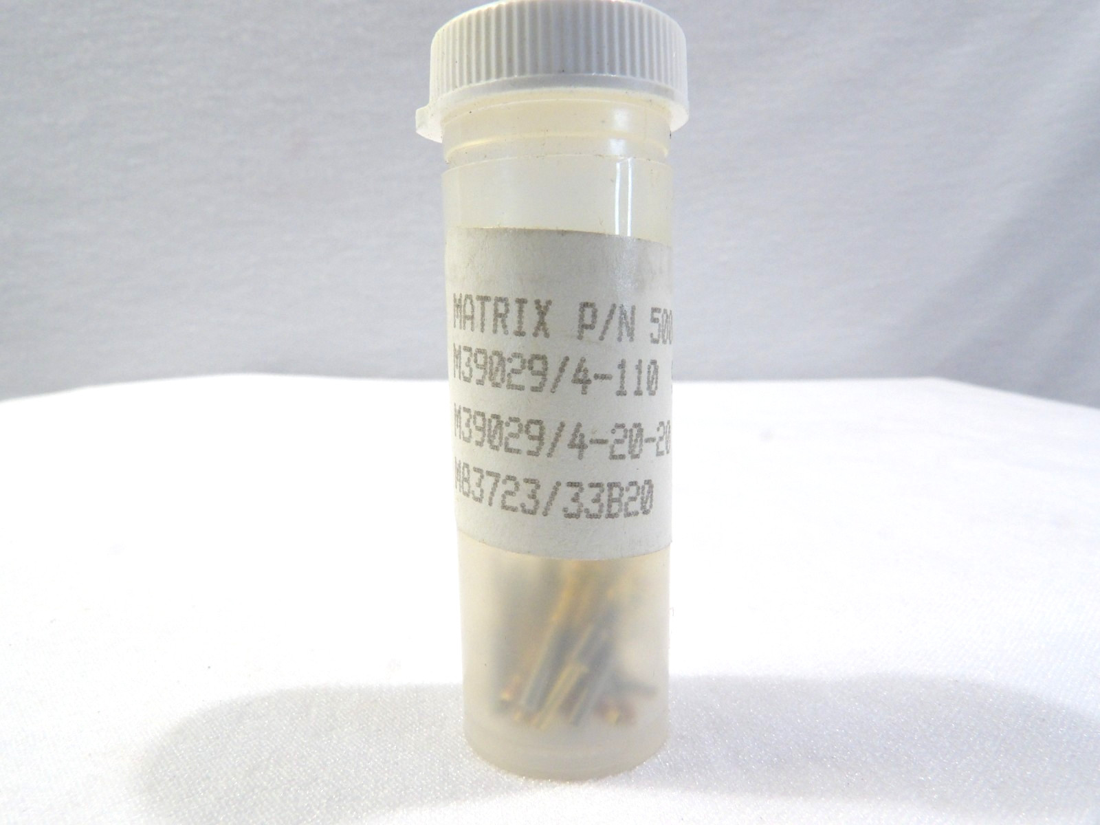 Matrix connector, 5000-054-0020, M39029/4-110; electronic military grade, 22 pc Matrix connector, 5000-054-0020, M39029/4-110; electronic military grade, 22 pc