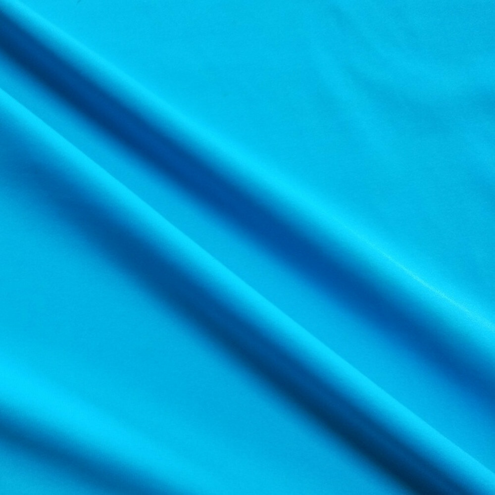 Discount Fabric Polyester Scuba 4 way Stretch Solid Caribbean Blue LY991 Discount Fabric Polyester Scuba 4 way Stretch Solid Caribbean Blue LY991