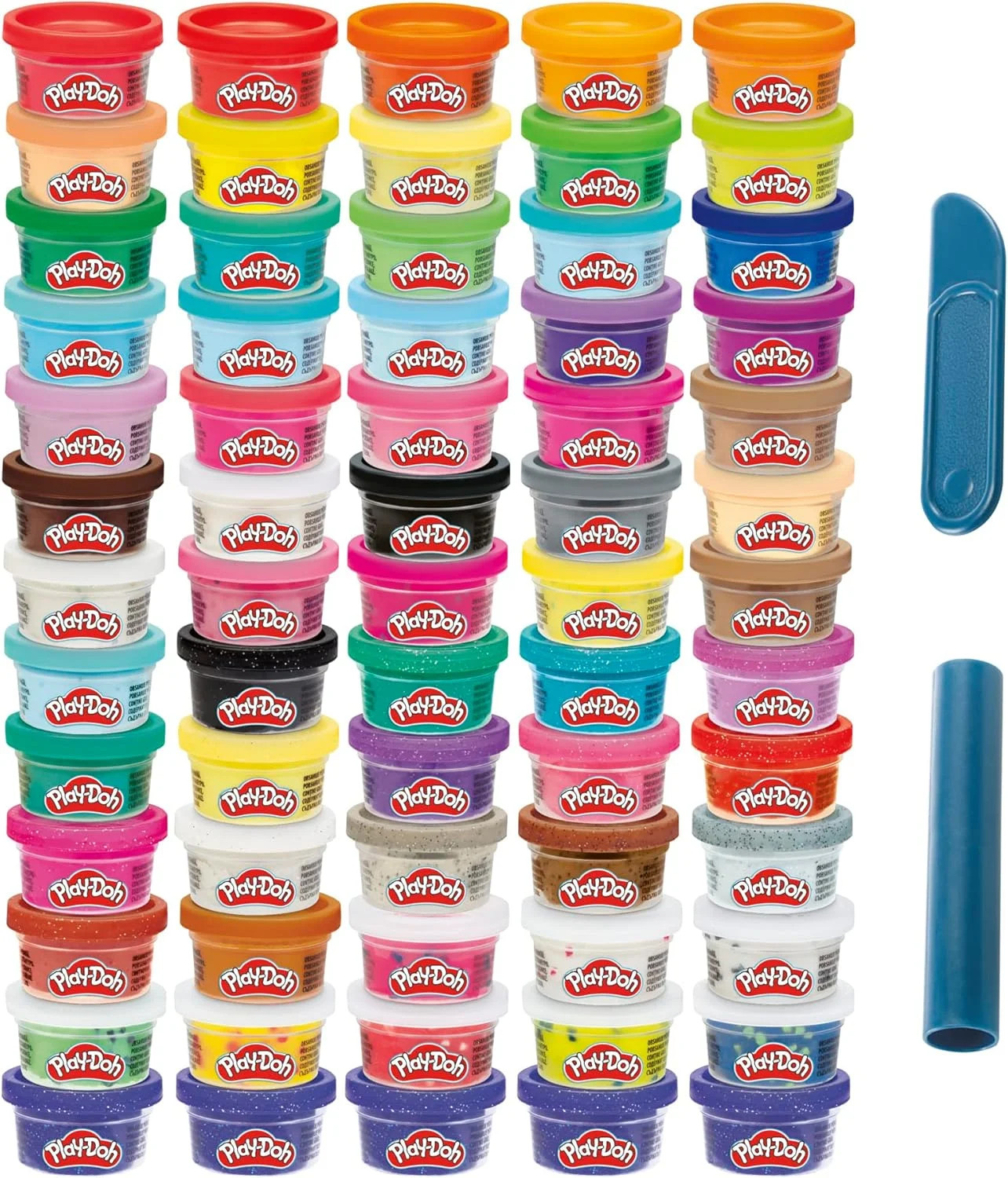 Play-Doh Ultimate Color Collection 65-Pack of 1-oz Cans, Includes Sparkle, Confe