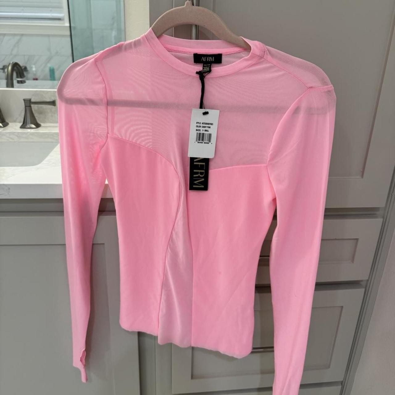 AFRM Women\'s Pink Shirt AFRM Women\'s Pink Shirt