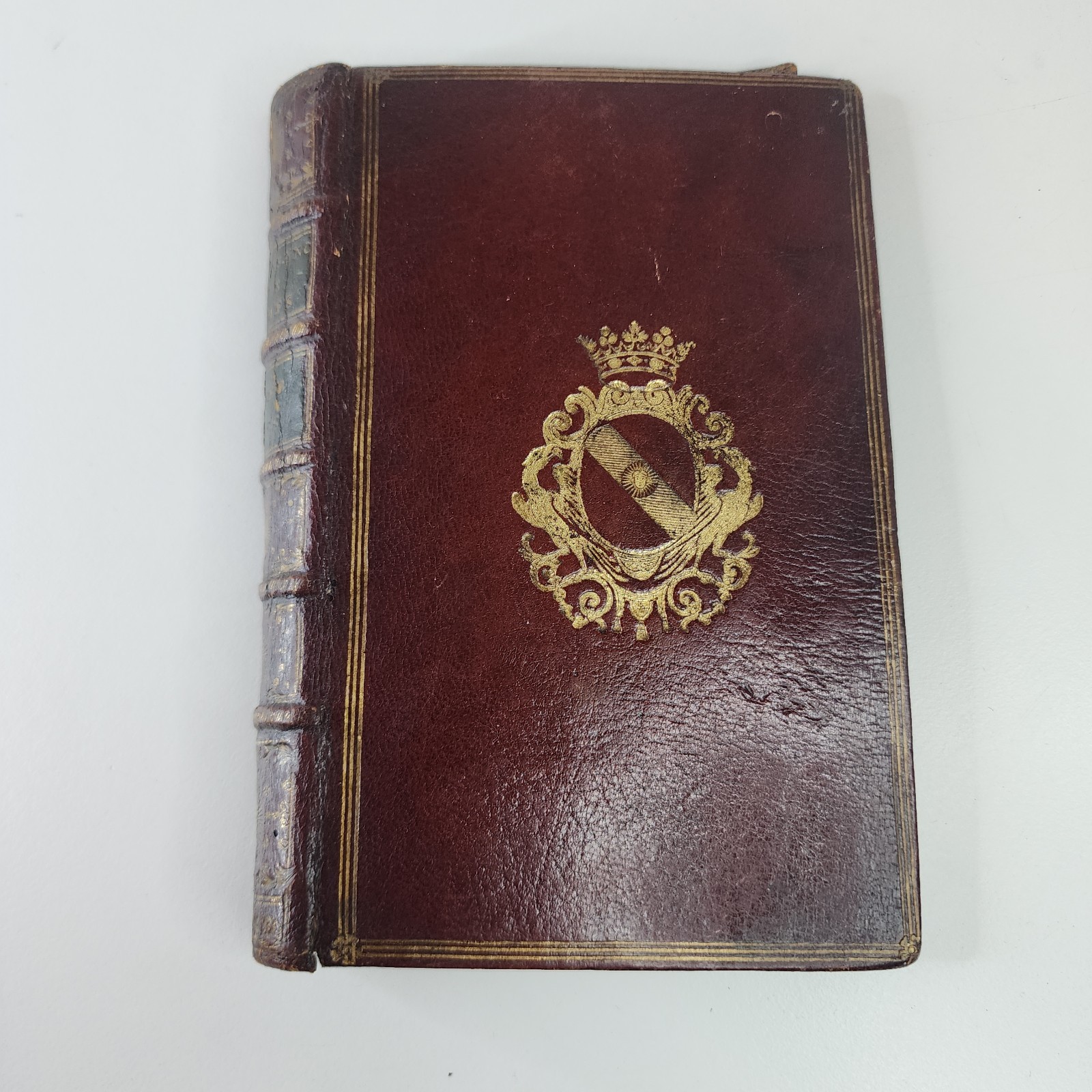 Connaissance des Temps 1785 French Armorial Binding Fleurieu Bookplate Rare HC
