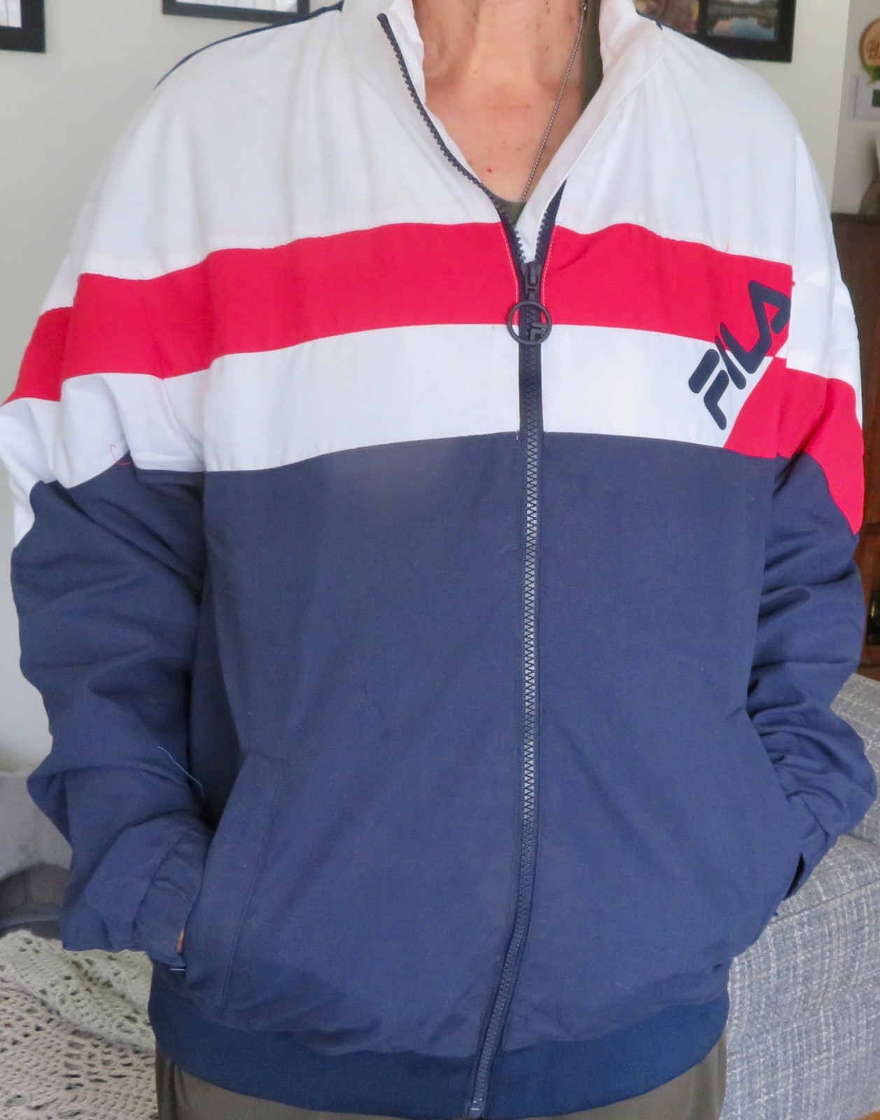 FILA SLADE TRACK JACKET  - Size Small - New in MFG Packing