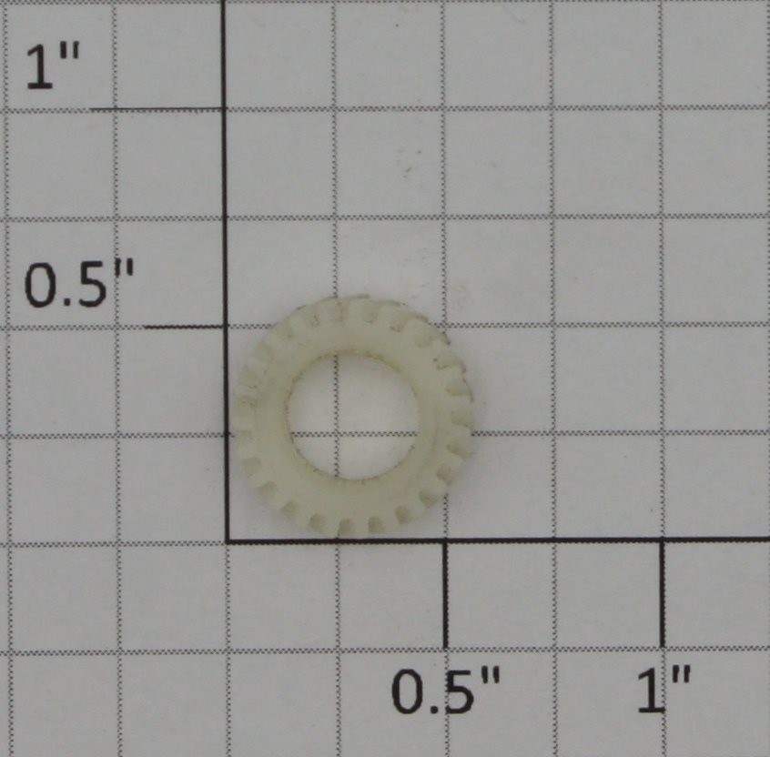 Lionel 623-22 White Plastic Worm Wheel (Delrin) T-23  (50)