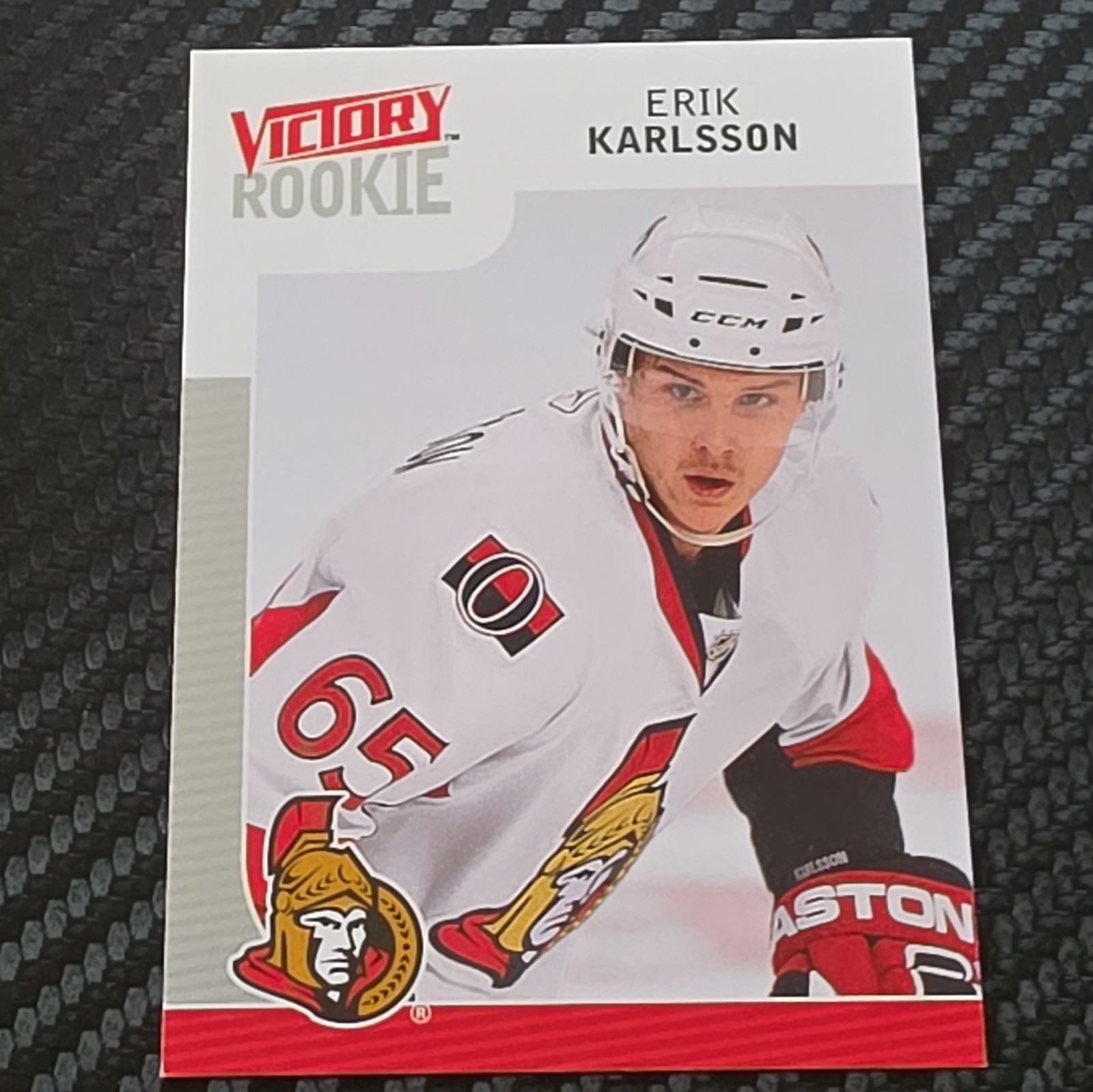 2009-10 Upper Deck Erik Karlsson 2009-10 Upper Deck Victory Update RC #321