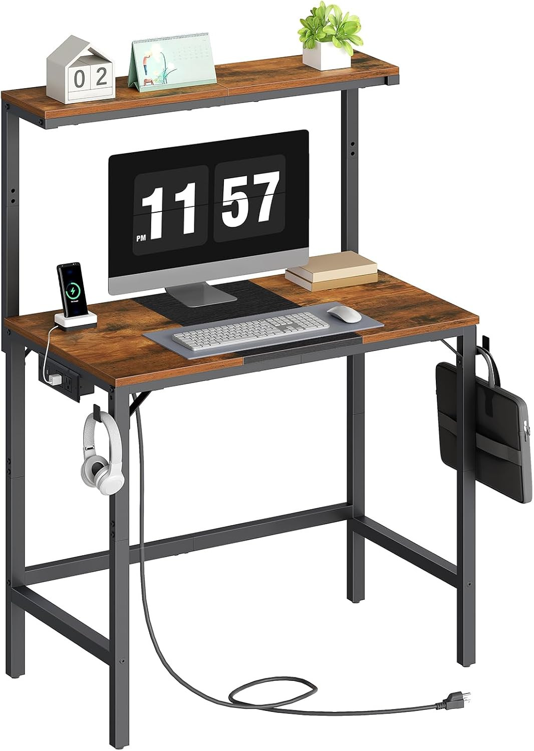 HOOBRO Small Computer Desk, 28.3\ HOOBRO Small Computer Desk, 28.3\
