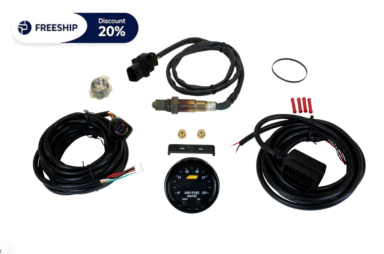 AEM 30-0334 X-Series OBDII CAN Wideband Gauge Kit for Gen 3 HEMI