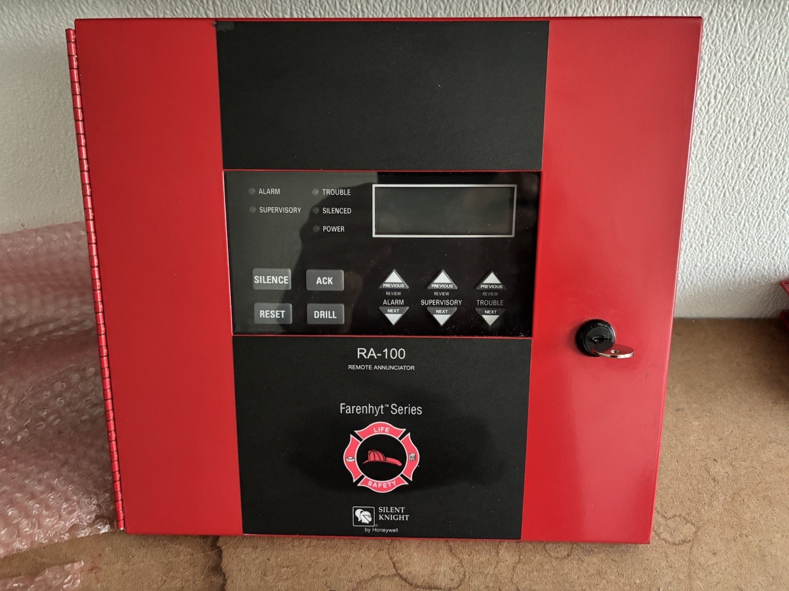 Honeywell Farenhyt Silent Knight RA-100 REMOTE ANNUNCIATOR Fire Alarm