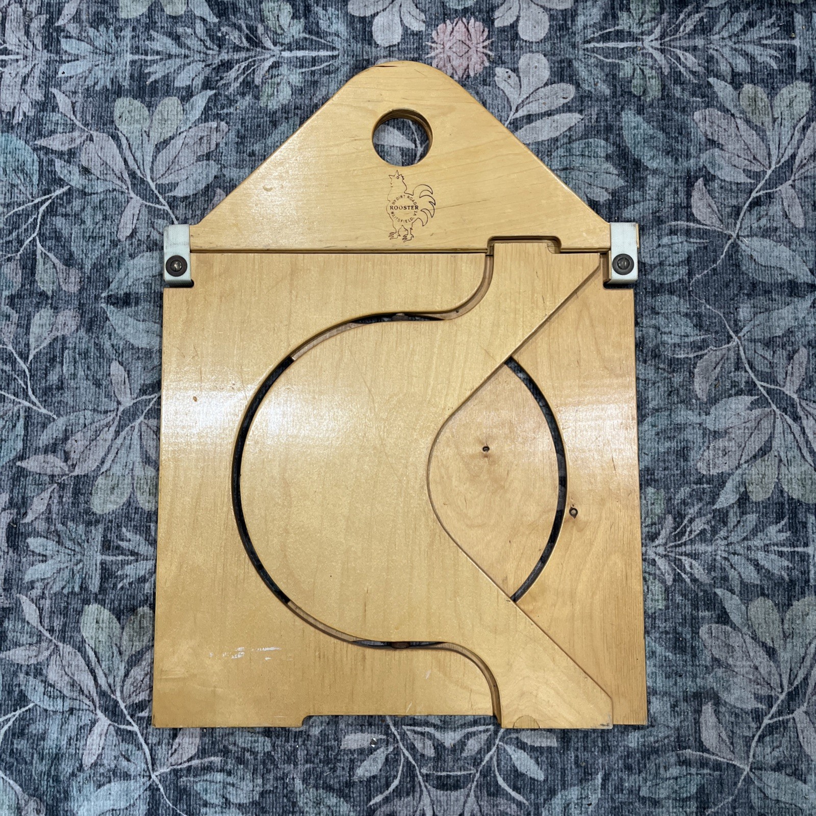 Vintage Barry Simpson Rooster Stool By Dirty Road 80s Fair Condition Foldable