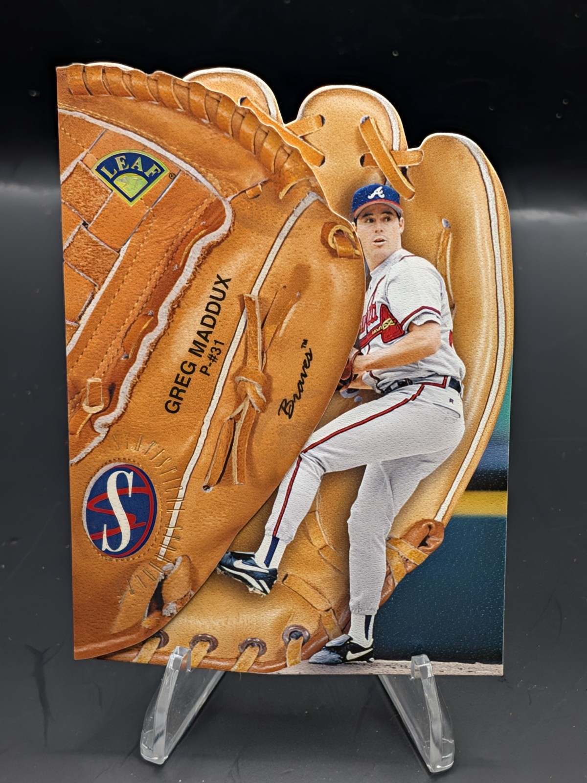 1997 Leaf - Statistical Standouts Greg Maddux #7 /1000 1997 Leaf - Statistical Standouts Greg Maddux #7 /1000