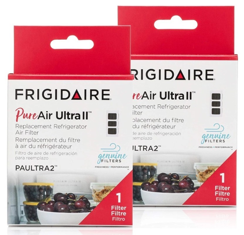 4 pack FRIGIDAIRE PAULTRA2 Pure Air Ultra II Refrigerator Air Filter 4 pack FRIGIDAIRE PAULTRA2 Pure Air Ultra II Refrigerator Air Filter