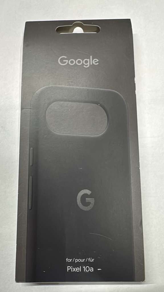GENUINE Google Protective Case Pixel 10a GA10871 - Obsidian Black