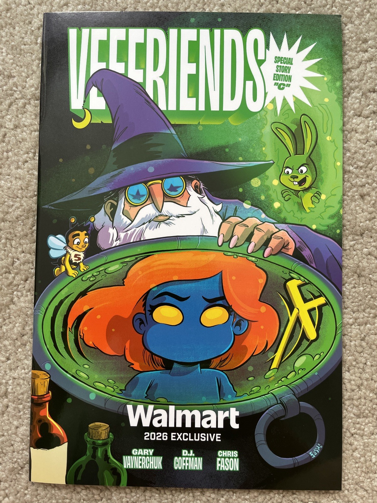 2026 NYCC Veefriends Exclusive Comic Walmart NY Comic Con. Brand New Sealed 2026 NYCC Veefriends Exclusive Comic Walmart NY Comic Con. Brand New Sealed