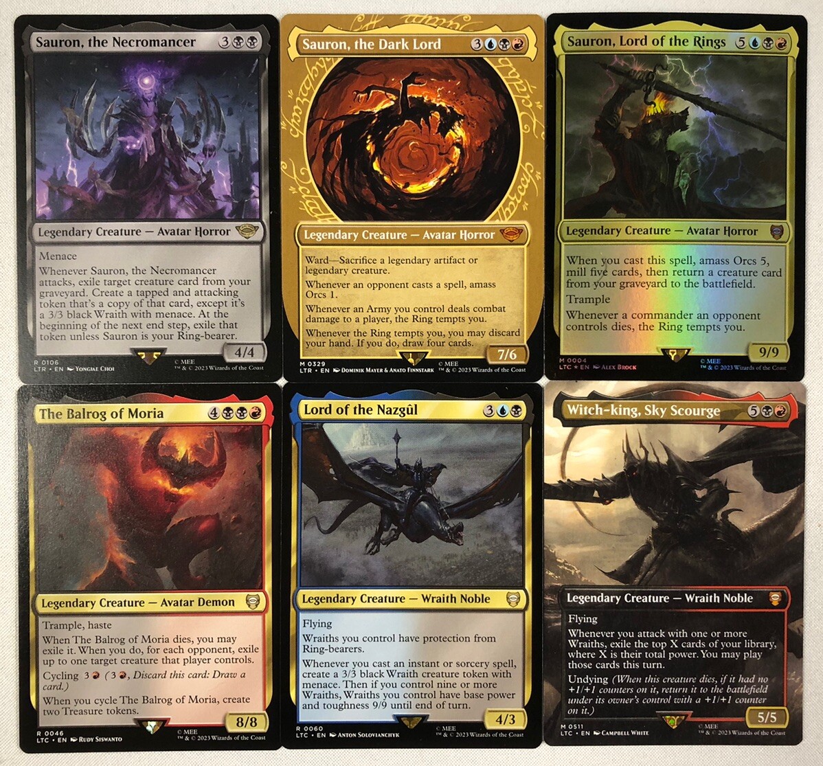 EDH Sauron Deck - Commander MTG Magic the Gathering EDH Sauron Deck - Commander MTG Magic the Gathering