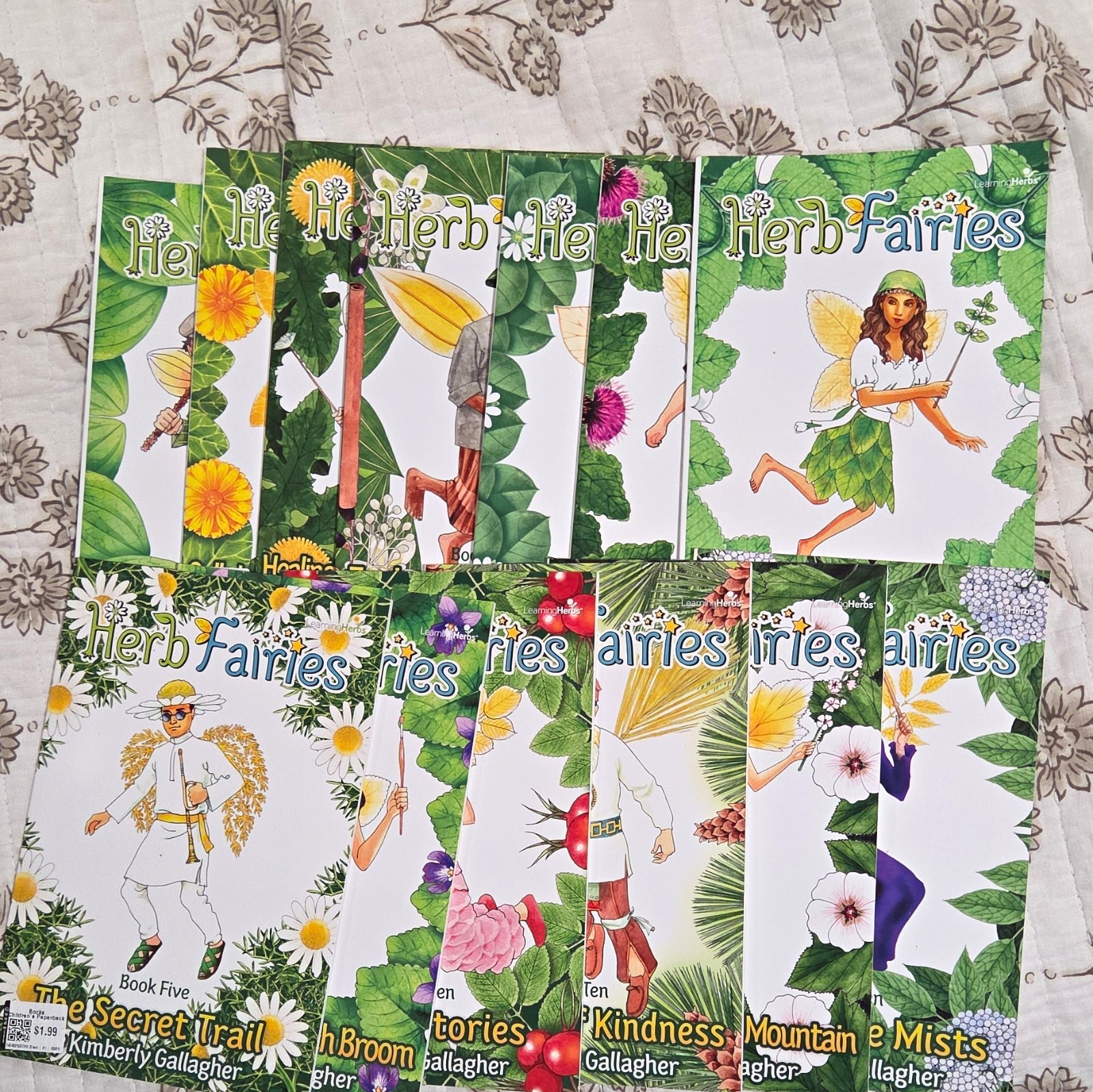 Complete Set Kimberly Gallagher Herb Fairies Paperback Illustrated Picture Books Complete Set Kimberly Gallagher Herb Fairies Paperback Illustrated Picture Books
