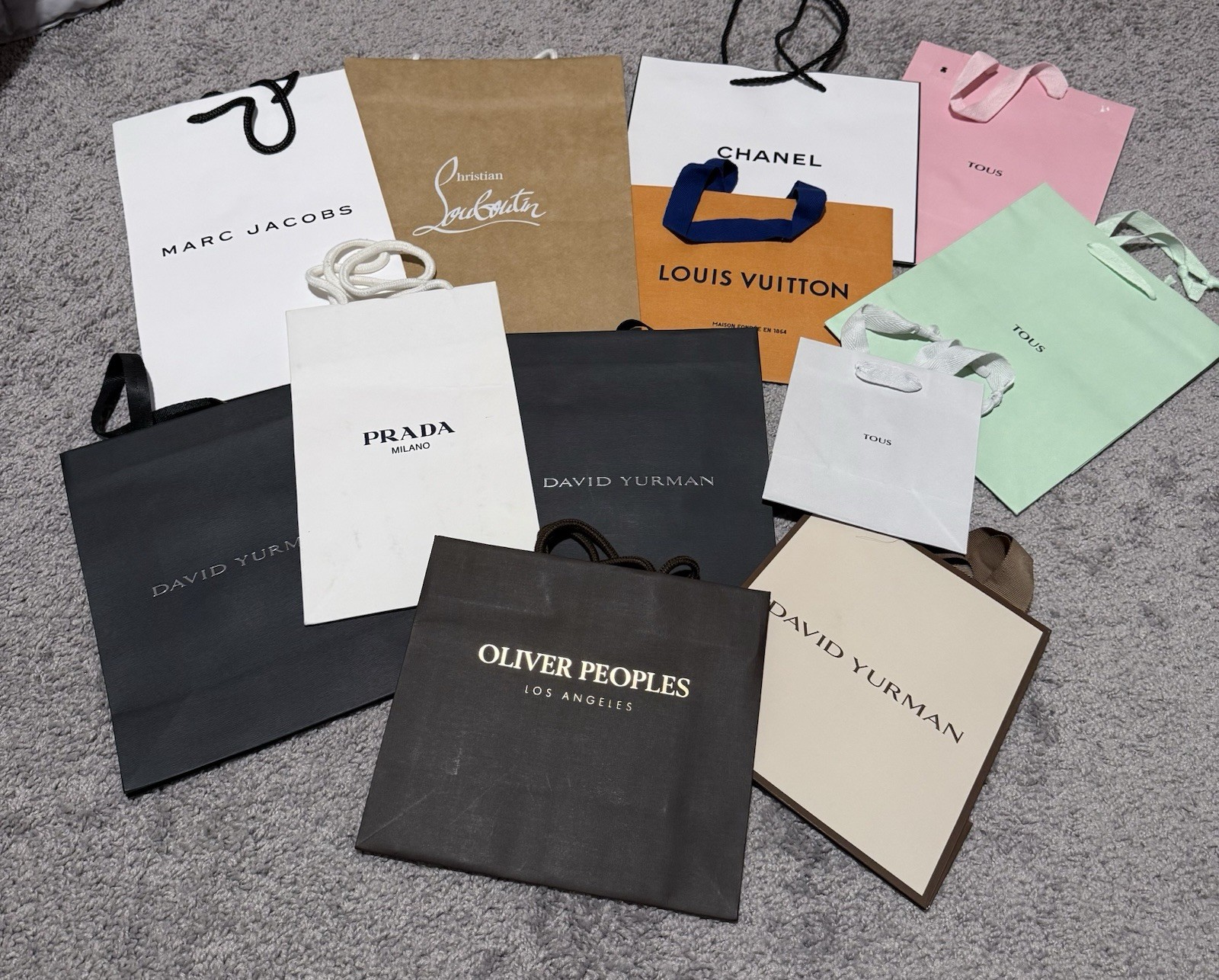 Designer Gift Bags Chanel Prada Louis Vuitton Designer Gift Bags Chanel Prada Louis Vuitton