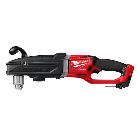 Milwaukee Tool 2809-20 M18 Fuel Super Hawg 1/2 In. Right Angle Drill (Tool Only)