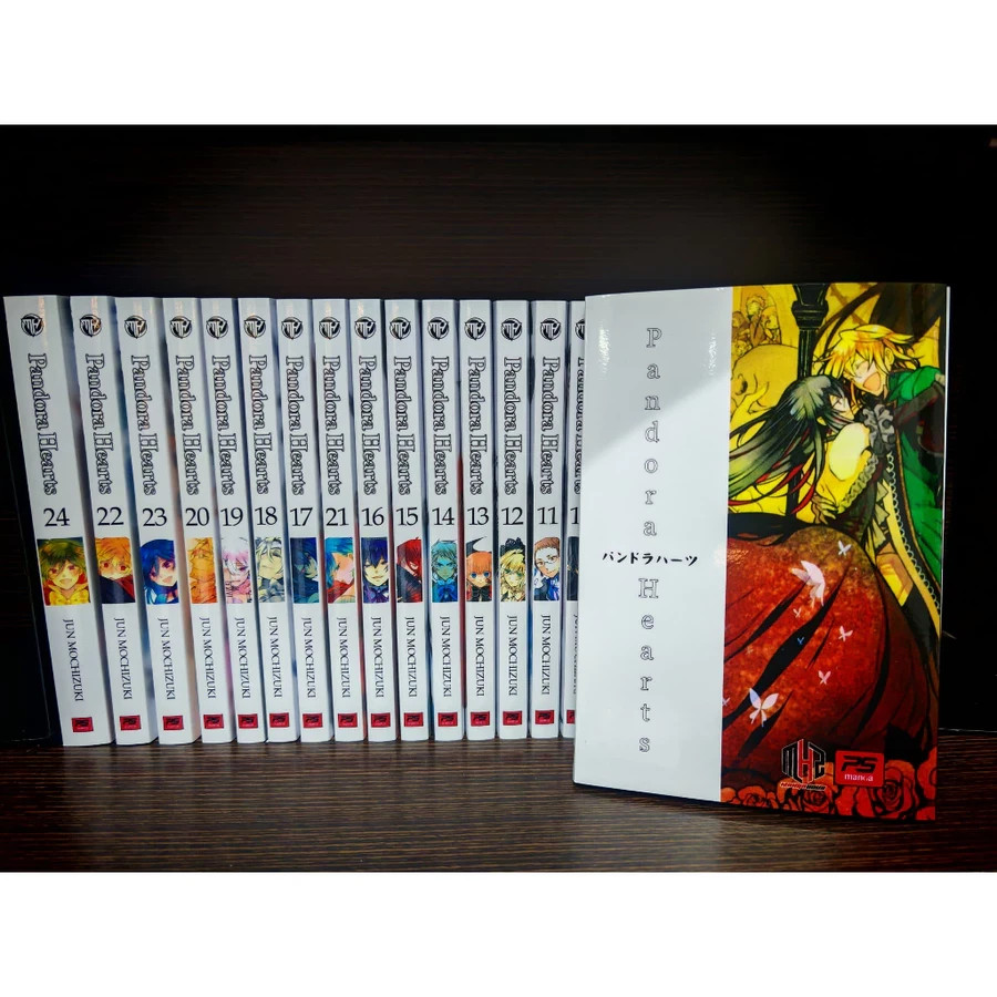 Pandora Hearts Manga Vol. 1-24 Complete Set by Jun Mochizuki English Version DHL