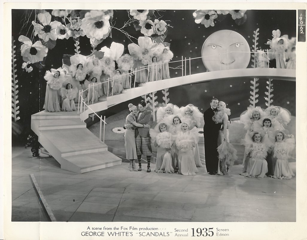 ALICE FAYE & Cast Original Vintage 1935 GEORGE WHITE\'S SCANDALS Fox Studio Photo
