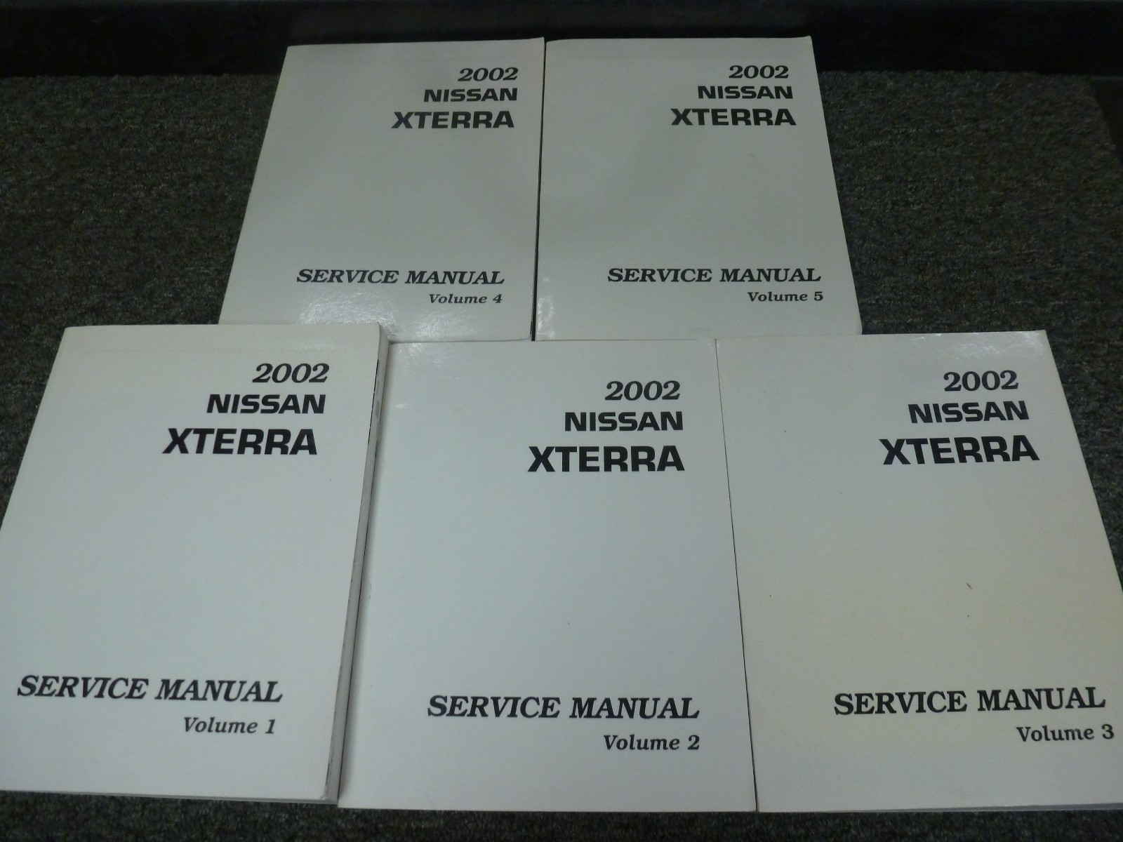 2002 Nissan Xterra SUV Shop Service Repair Manual Set XE SE S/C 2.4L 3.3L V6 2002 Nissan Xterra SUV Shop Service Repair Manual Set XE SE S/C 2.4L 3.3L V6