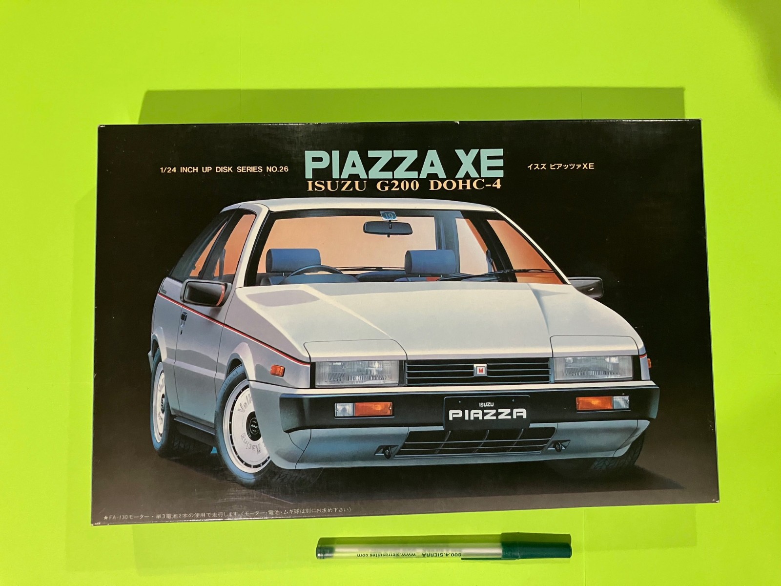 Fujimi #26 Isuzu Piazza XE G200 DOHC-4