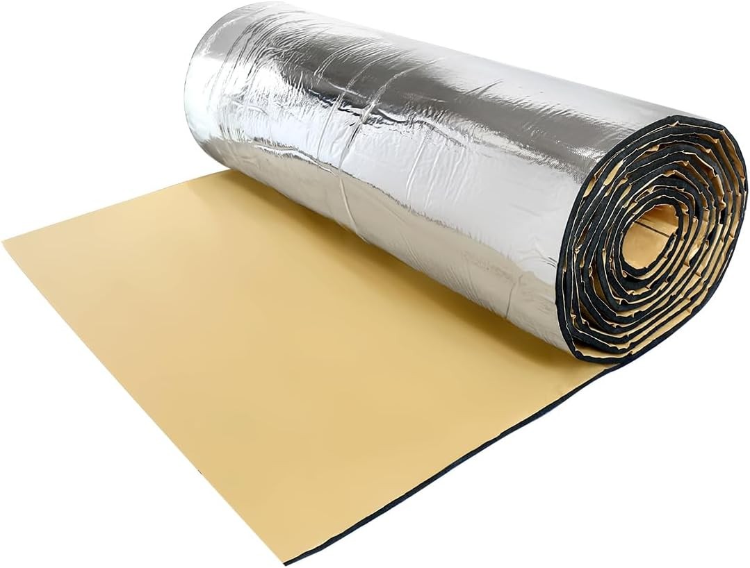 Car Heat & Sound Deadener Mat 394mil 10mm 16.36 SqFT Insulation 60