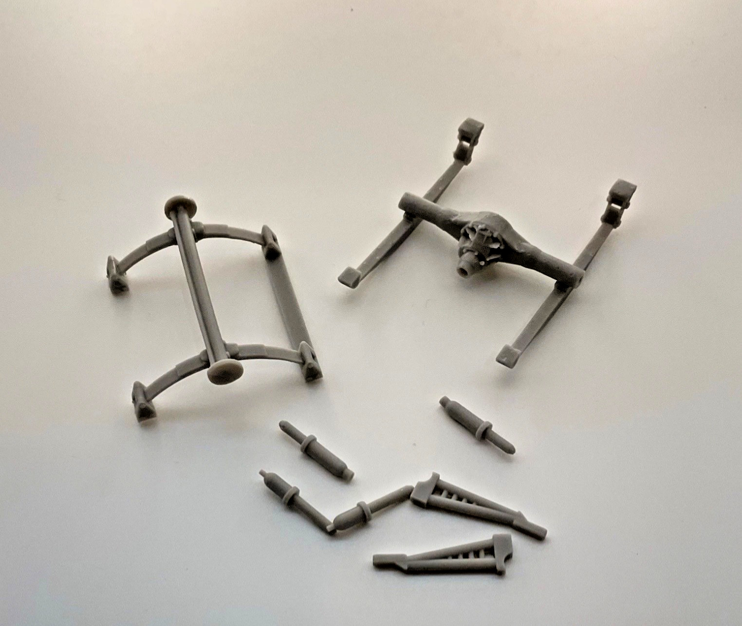 1/24 Scale Custom Drag Racing Suspension Fits Revell 1970 Firebird 3D Printed