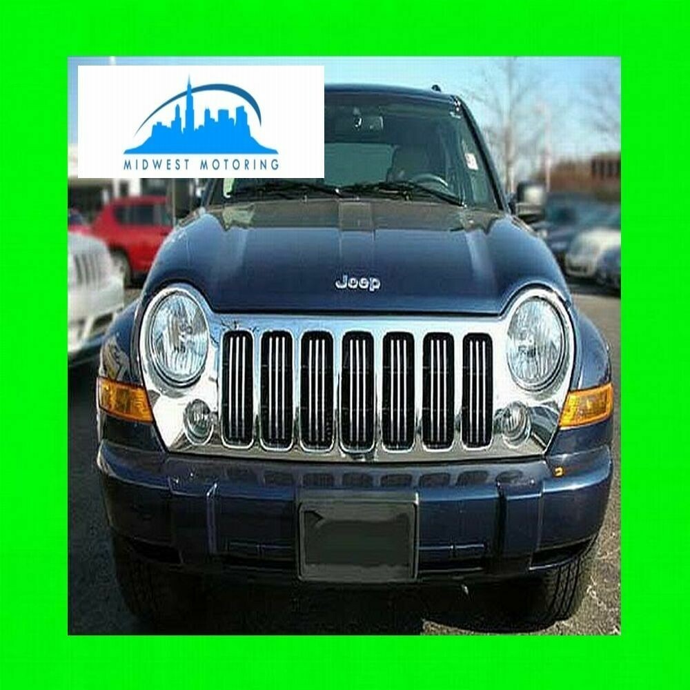 2002-2007 JEEP LIBERTY CHROME TRIM FOR GRILL GRILLE 5YR WARRANTY 03 04 05 06 07 2002-2007 JEEP LIBERTY CHROME TRIM FOR GRILL GRILLE 5YR WARRANTY 03 04 05 06 07